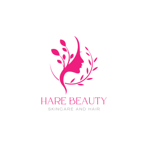 White And Blue Illustrative Cosmetic Shop Logo